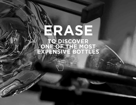 One of the most expensive decanter ever, erase the image to reveal it back