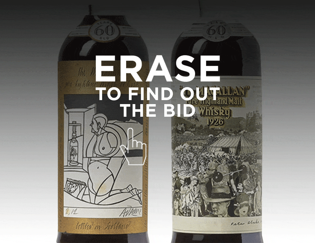 Highest bid ever for two bottles of Macallan scotch back