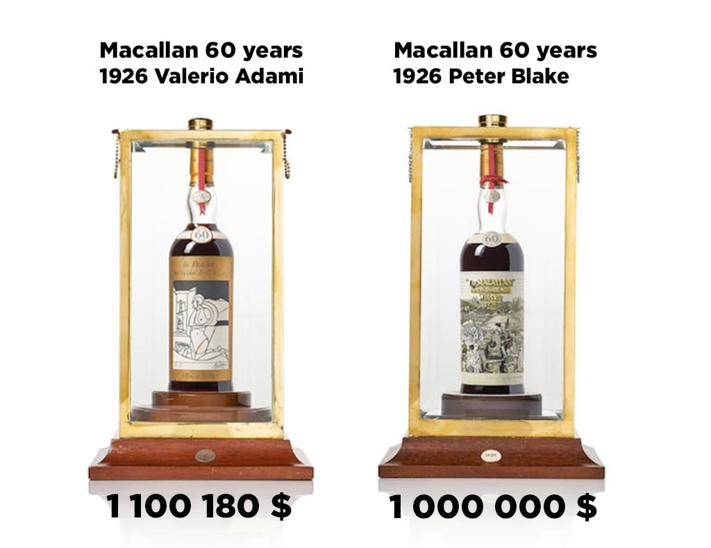 Highest bid ever for two bottles of Macallan scotch front
