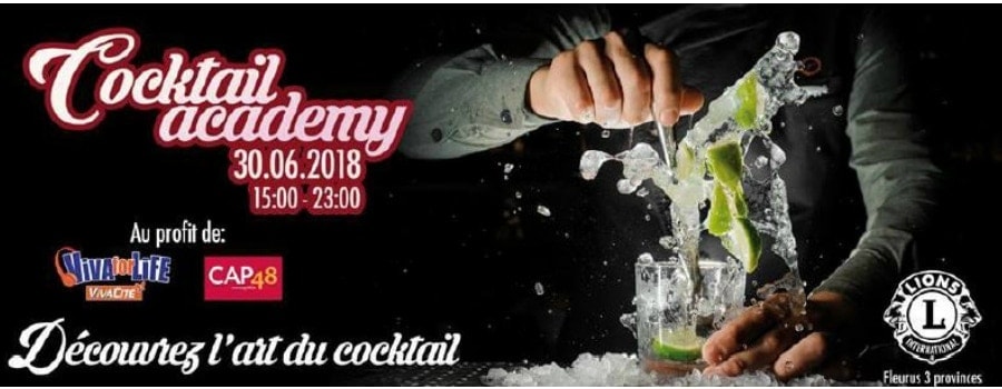 Exceptional weekend with the Cocktail Academy event the first Cocktail Salon in Wallonia