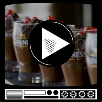 Postres a base de cerveza Guinness