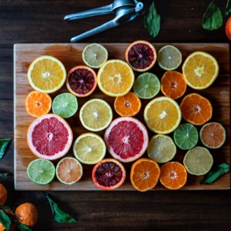 Three essential ingredients for cocktail perfect simple drink