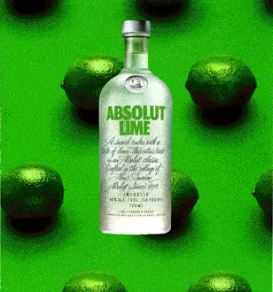 Keep it cool with the Lime-o-nade cocktail recipe with Absolut Lime vodka
