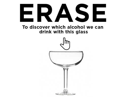 We are sure you know this one. Which cocktail can you taste in this glass ? Erase the photo on the screen with your finger to discover back