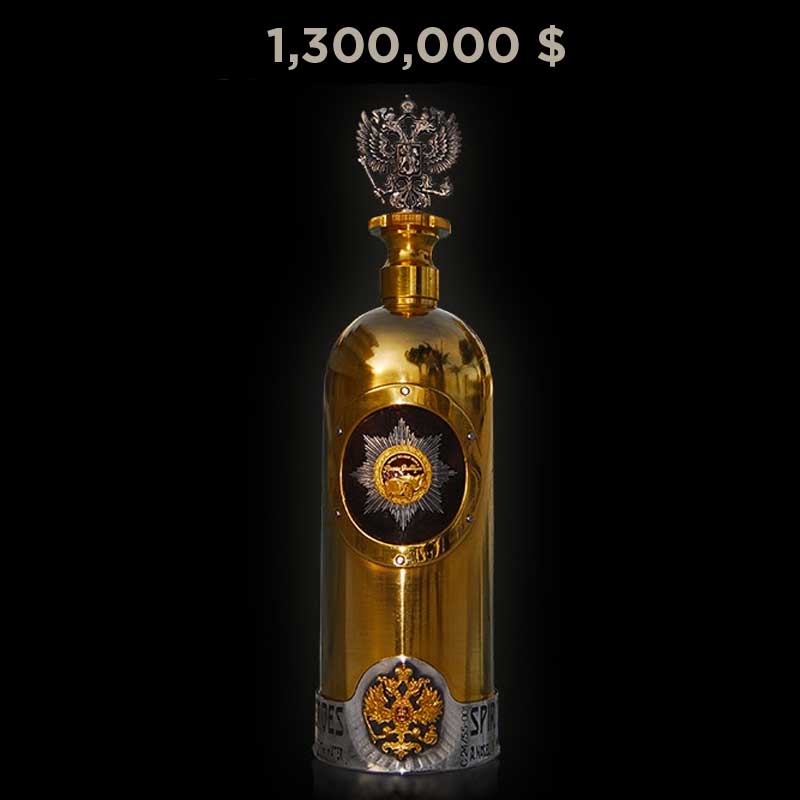 Top 10 des bouteilles de vodka chères