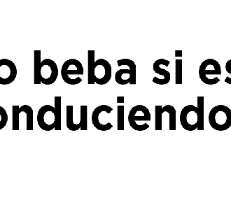 ¡Hay muchas razones para no beber alcohol y conducir!