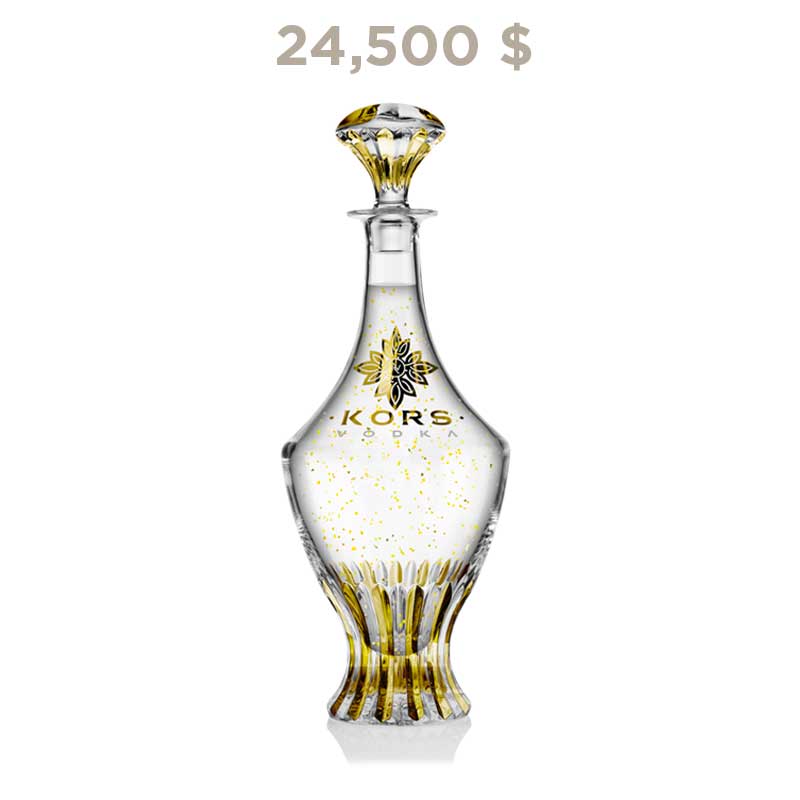 Top 10 des bouteilles de vodka chères