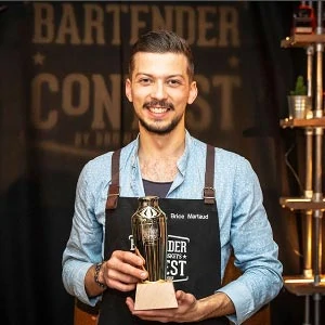 Brice Martaud gagne le Bartender American Whiskeys Contest 2018 par Brown-Forman