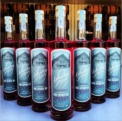 United States. Whistling Andy Distilling produces a vodka for the benefit of the Sperry Chalet