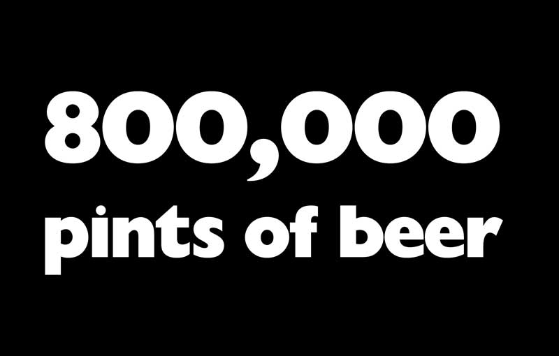 France. During Hellfest the largest festival of extreme music beer consumption reaches record levels