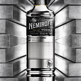 Ucrania. La vodka Nemiroff estrena una nueva botella con diferente actitud y celebra su 25 aniversario
