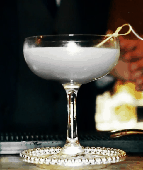 Watch Diego Bastos create an Aviation cocktail