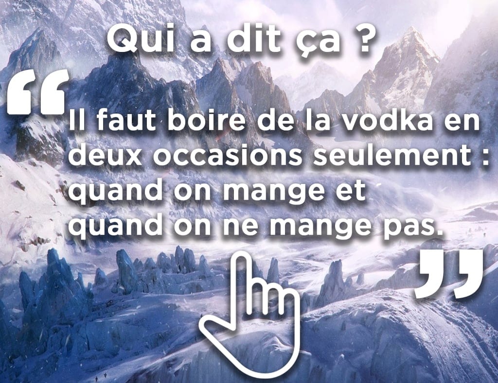 Découvrez qui a dit cela? Glissez votre doigt sur la photo pour révéler de qui il s’agit back