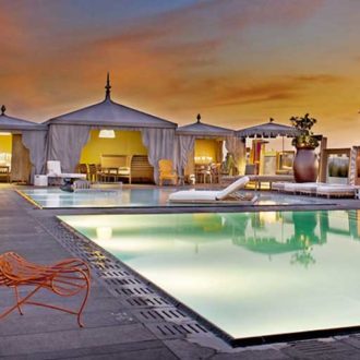 Los Angeles. The 5 most beautiful rooftop terraces with pools