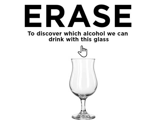 We are sure you know this one. Which cocktail can you taste in this glass? Erase the photo on the screen with your finger to discover back