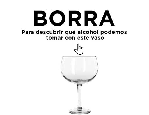 Estamos seguros de que la conoce. ¿De qué puedes disfrutar en este vaso? Desliza el dedo sobre la fotografía para descubrir front