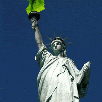 El bar Katana Kitten cultiva shiso en su jardin comuntario en Brooklyn