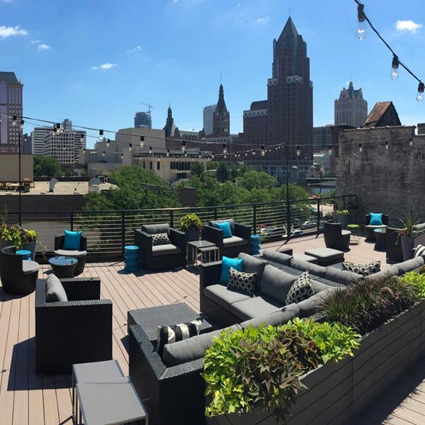 Top ten best Rooftop bars in Milwaukee