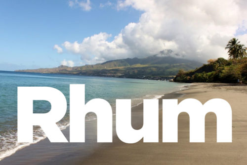 There is a difference between "rum", "ron" and "rhum"