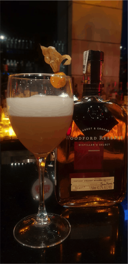 El cóctel Shively Sour de Yogesh Kumar