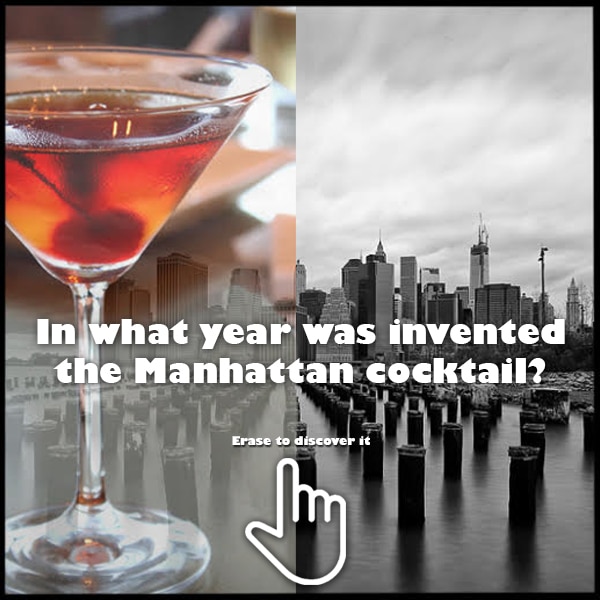 How much do you know about the Manhattan cocktail? Swipe your finger over the illustration to discover back