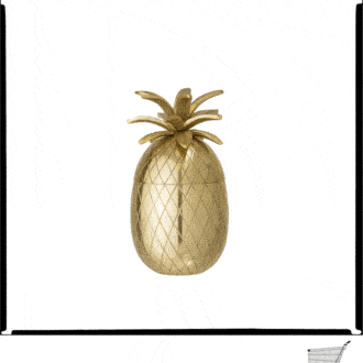 Pineapple ice bucket: the scandinavian ice bucket to serve drinks with style