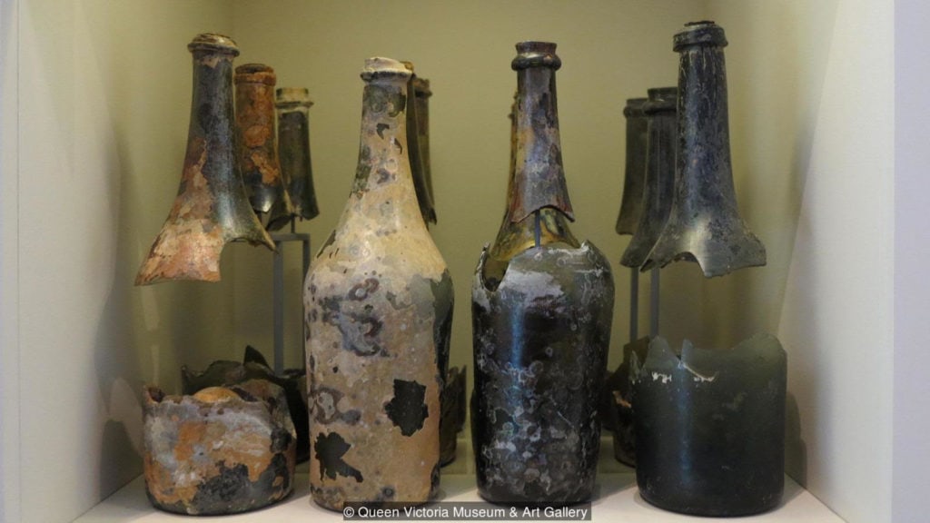 A beer brewed from an old Tasmanian wreck