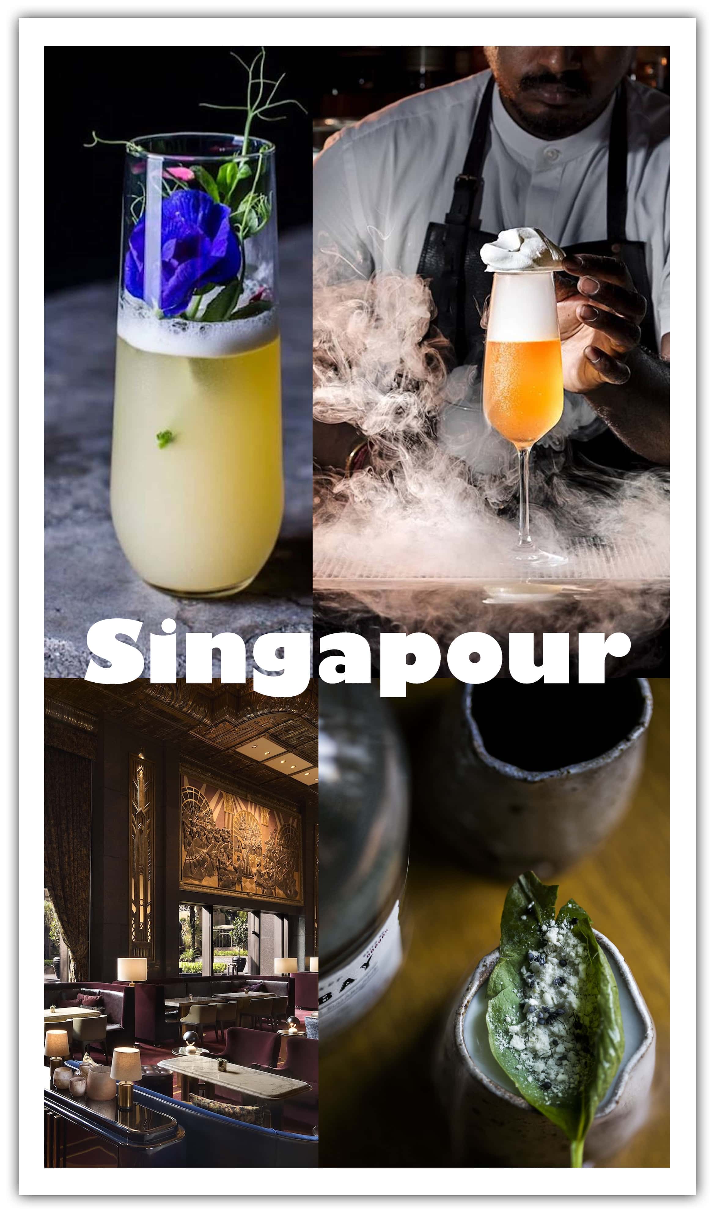 cocktail bars in singapore - bares de cocteles en singapur - bars à cocktails de Singapour | bares de cócteles en Singapur