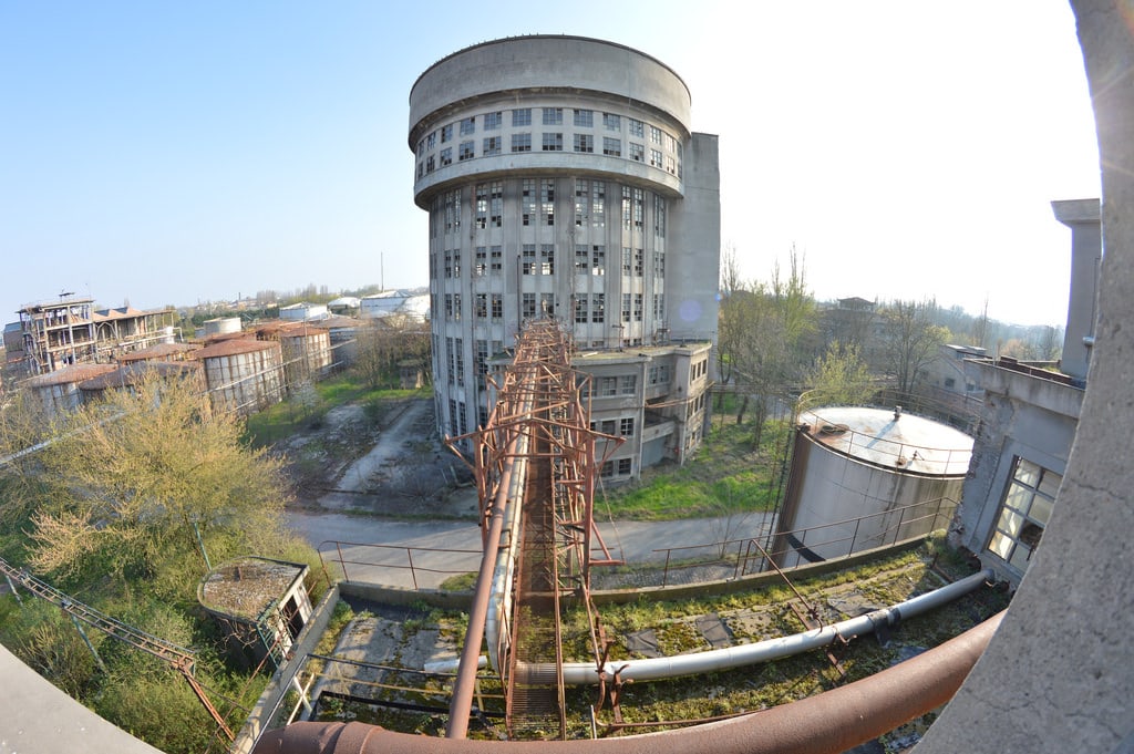 L’ancienne distillerie Oculus en Emilie-Romagne à découvrir