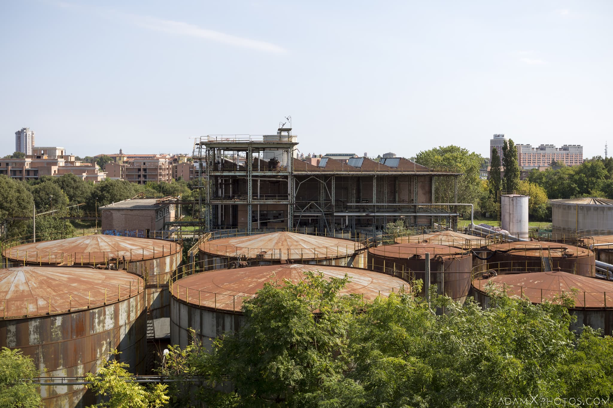 L’ancienne distillerie Oculus en Emilie-Romagne à découvrir