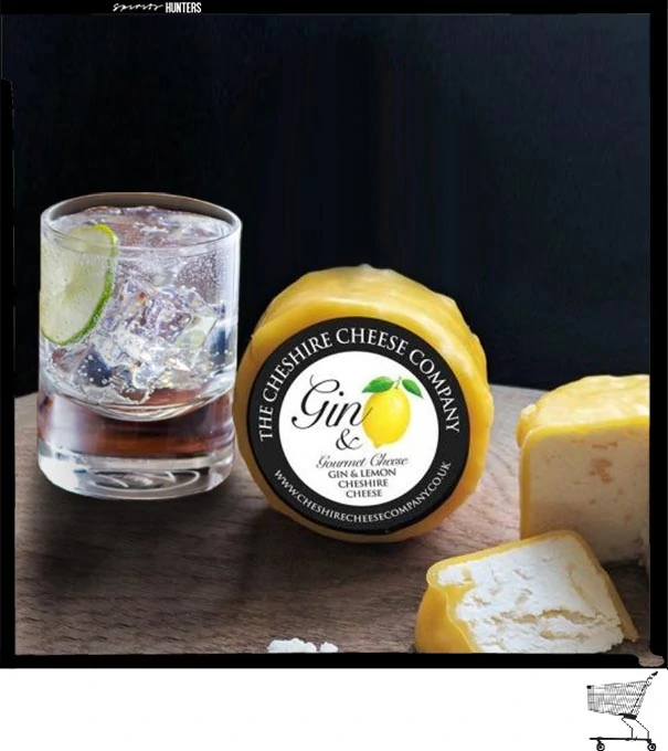 ¿Te gusta el queso y la ginebra? Entonces este producto es para usted !