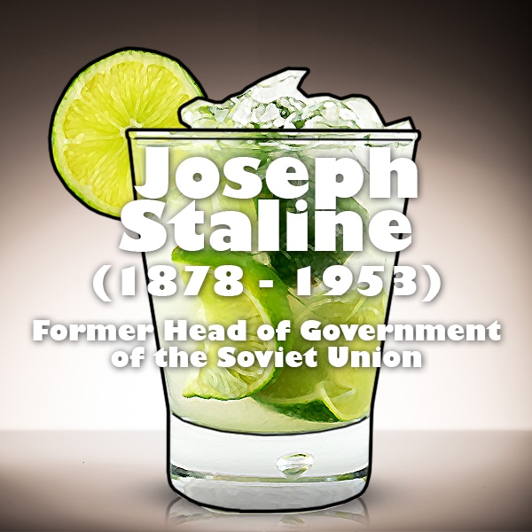 World leaders loved a drink: "Gin & Tonic", Joseph Staline