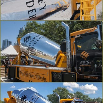 Le shaker géant qui traverse les États-Unis