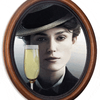 La heroína francesa Colette y su antigripal con champán