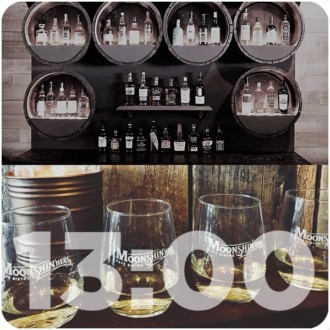 Moonshin’her, le seul et et tout premier bar à whisky d’Edmundston au Canada