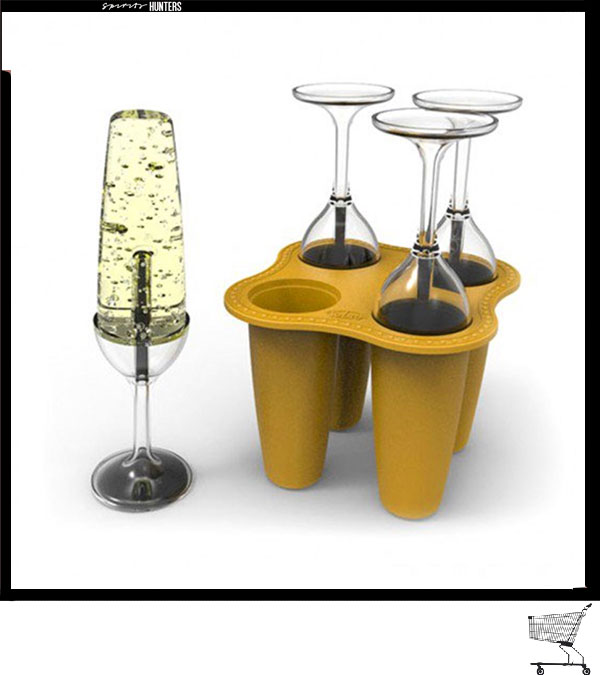 The champagne flute moulds for ice pops that will make your summer!