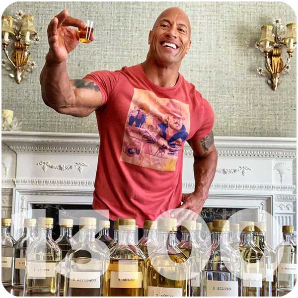 ¡El tequila de The Rock Dwayne Johnson está en camino!