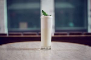 Un cocktail Bacardi Fizz par le bartender Marc Bonneton