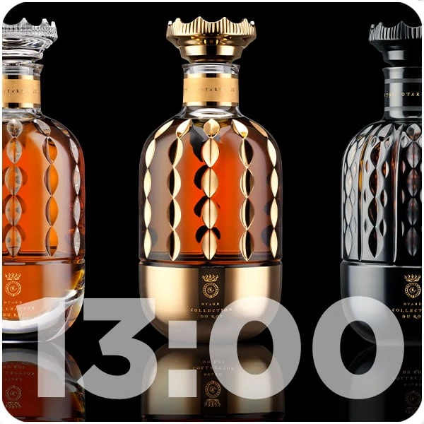 Un ensemble de bouteilles de cognac se vend 125 200 $US à l'aéroport d'Auckland