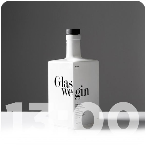 Glaswegin bottle of Scottish gin rewarded for its design