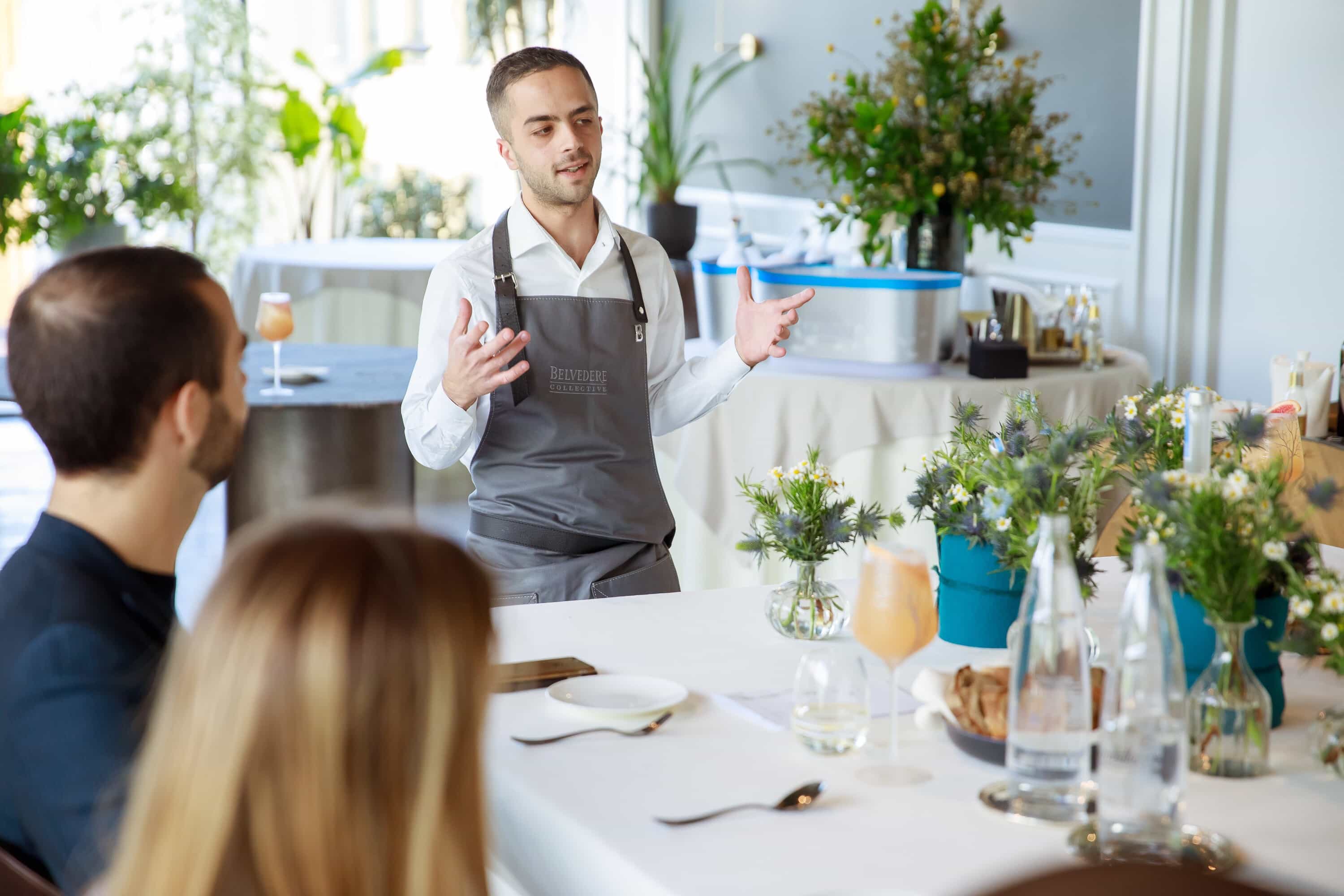 Paolo Viola pursues his bartender career as a Belvedere Vodka Brand Ambassador