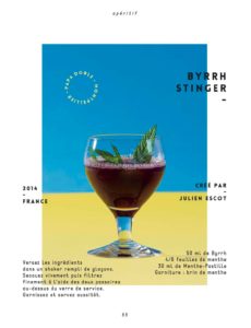 Anecdote Cocktail with Julien Escot: #1 Le Byrrh Stinger