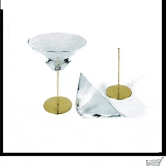 Set de 2 Vasos GRAVITY Pick por la diseñadora Vanessa Mitrani