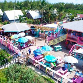 Nippers, the famous bar in the Bahamas has been affected by Dorian