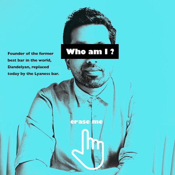 Who am I? Bartender, founder of one of the best bars in the world back