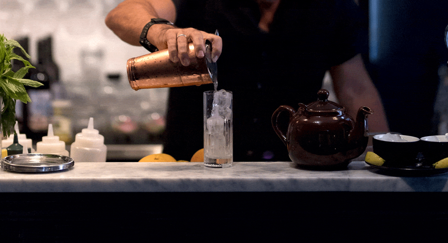 Cocktails cinéma dans un bar australien