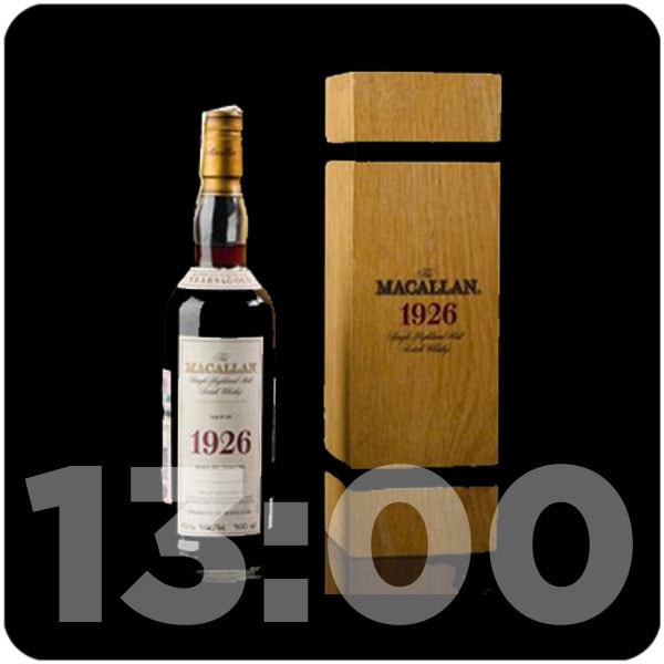 Nuevo Récord: Macallan 1926 vendida por casi 2 millones de dólares