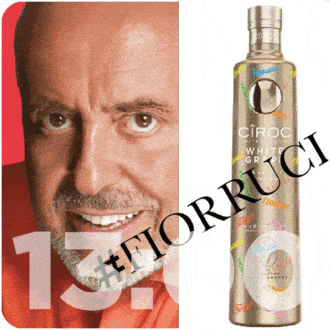 New bottle of Cîroc vodka in alliance with INKD and Fiorucci