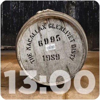 Rompen récord de venta de barril de whisky
