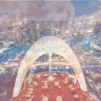 Rooftop bars in Bangkok for a view and a cocktail